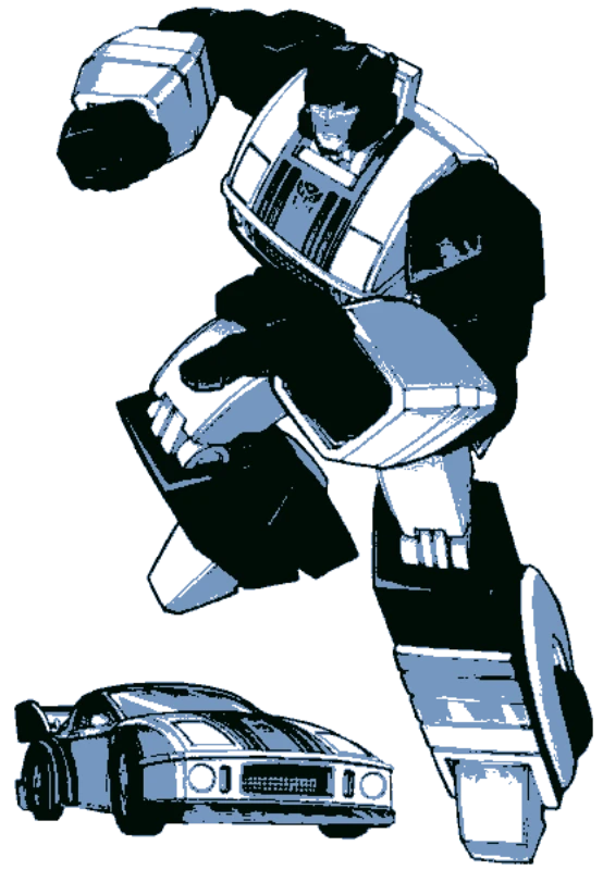 Anime & Manga stencil example