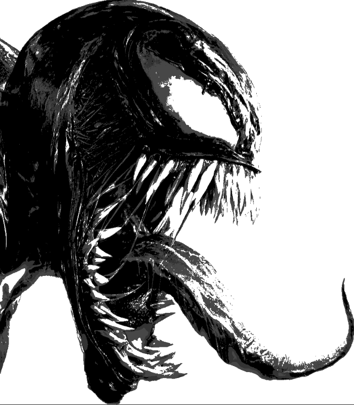 Venom Unleashed: The Fiend - marvel-stencil-maker stencil