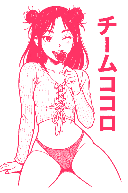 Anime & Manga stencil example