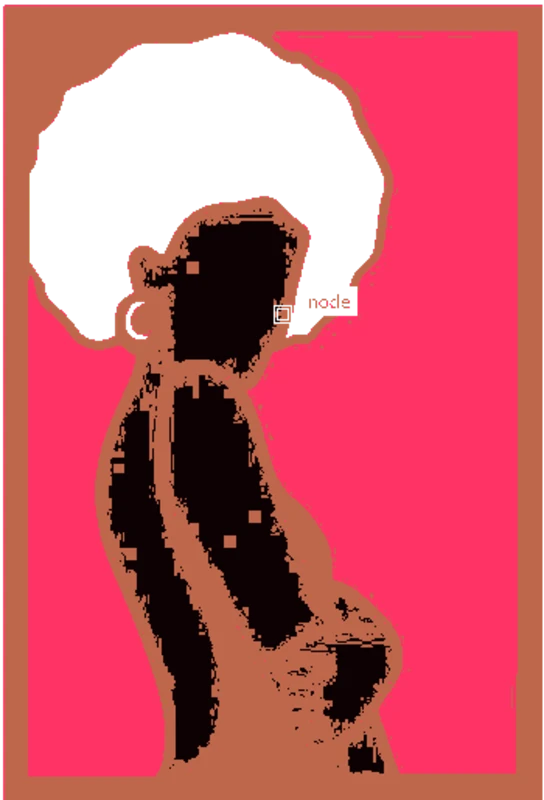 Silhouetted Elegance - wall-art-stencil-maker stencil