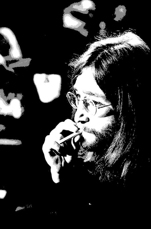 John Lennon in Reflection