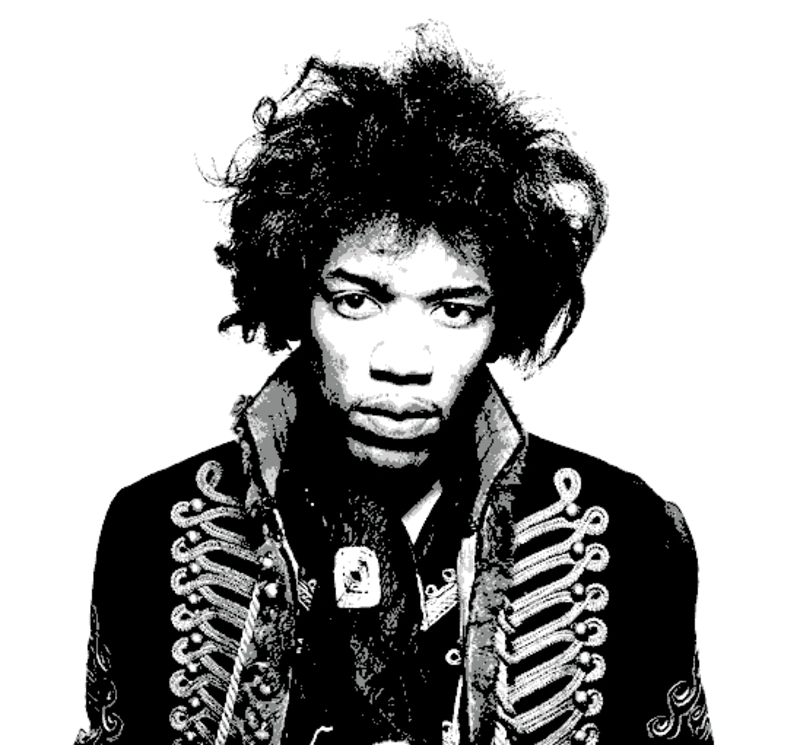 Legendary Guitarist Jimi Hendr