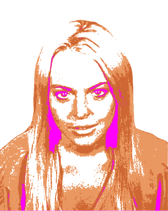 Lindsay Lohan's Mugshot Moment