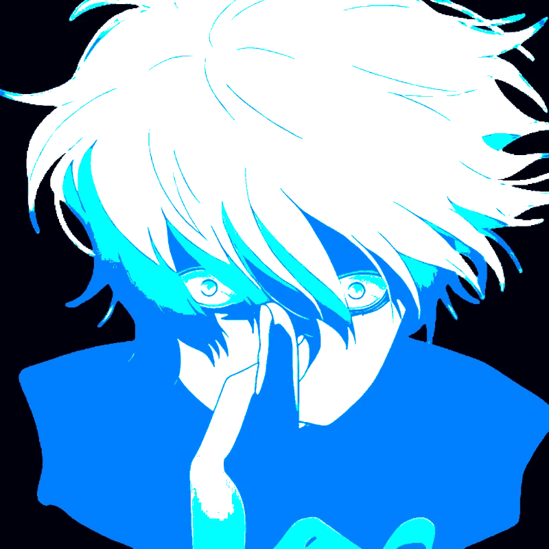 Mystery of the Blue Eyes — manga-stencil-maker stencil