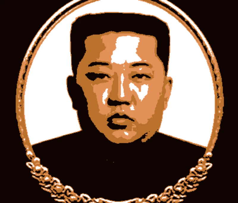 Portrait of Kim Jong-un