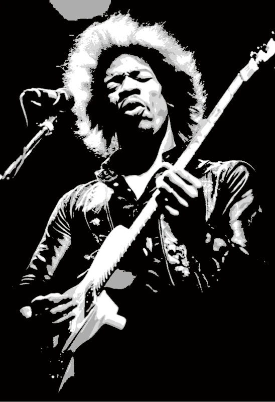 Jimi Hendrix in Action