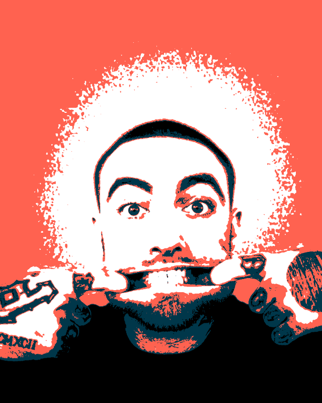 Mac Miller's Playful Vibe