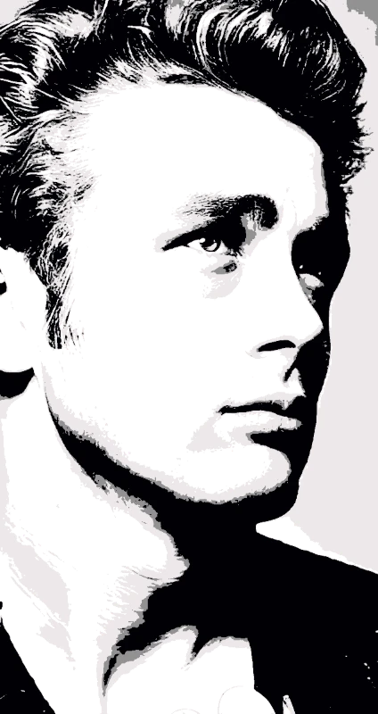 Movies & TV stencil example