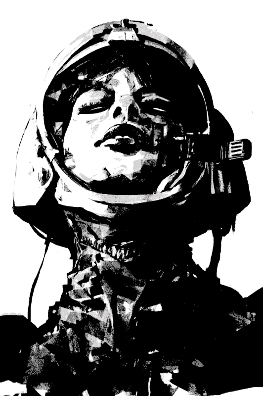 Galactic Dreams in Monochrome