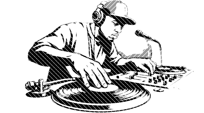 Music stencil example