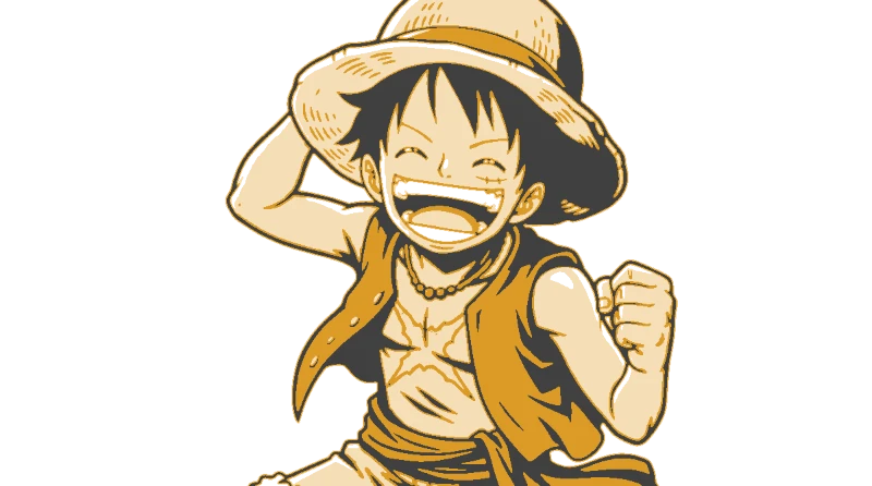 Luffy's Adventure — manga-stencil-maker stencil