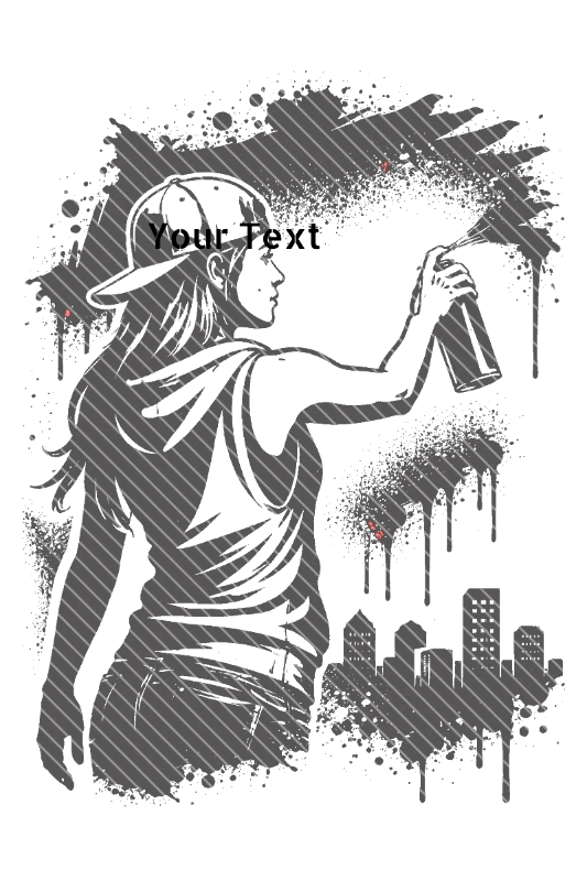 Art Styles stencil example