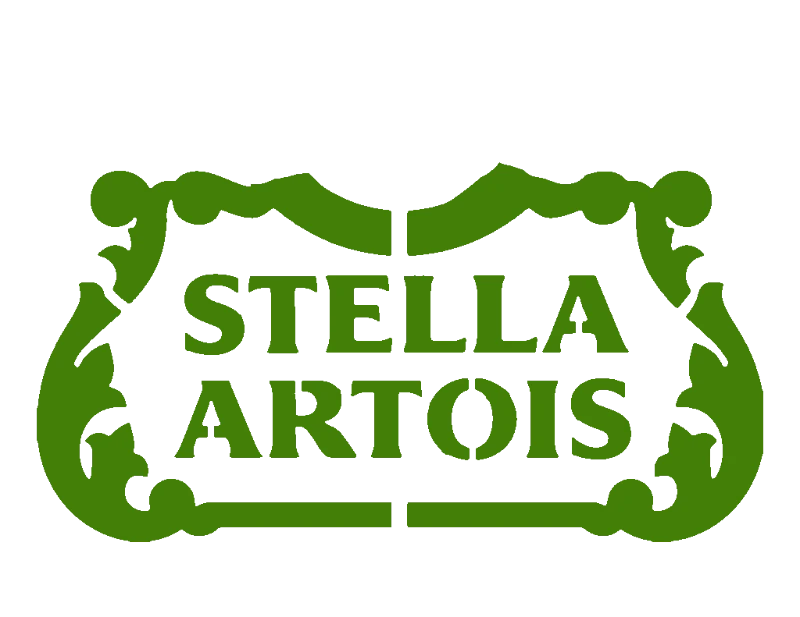 Stella Artois Logo - dxf-stencil-maker stencil