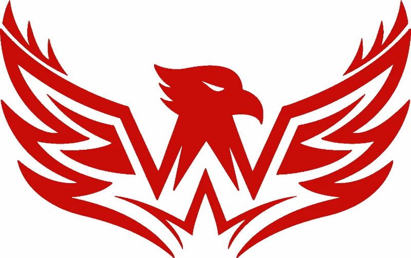 Stylized Eagle Logo - laser-cutting-stencil-maker stencil