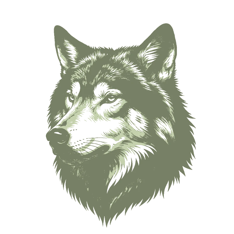 Animals stencil example