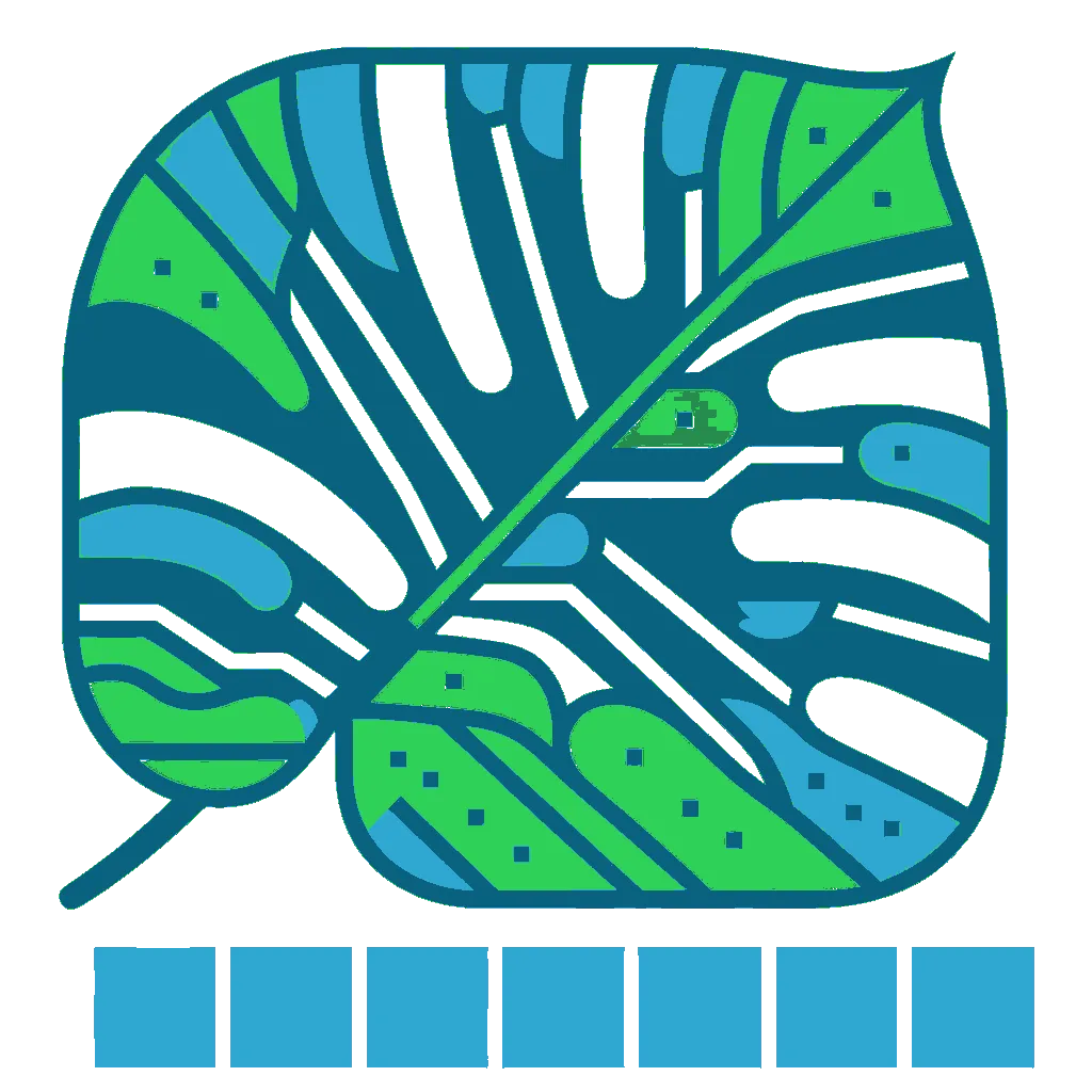 Geometric Leaf Design