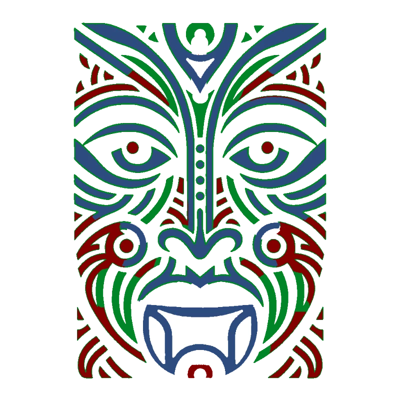 Tribal Mask Design