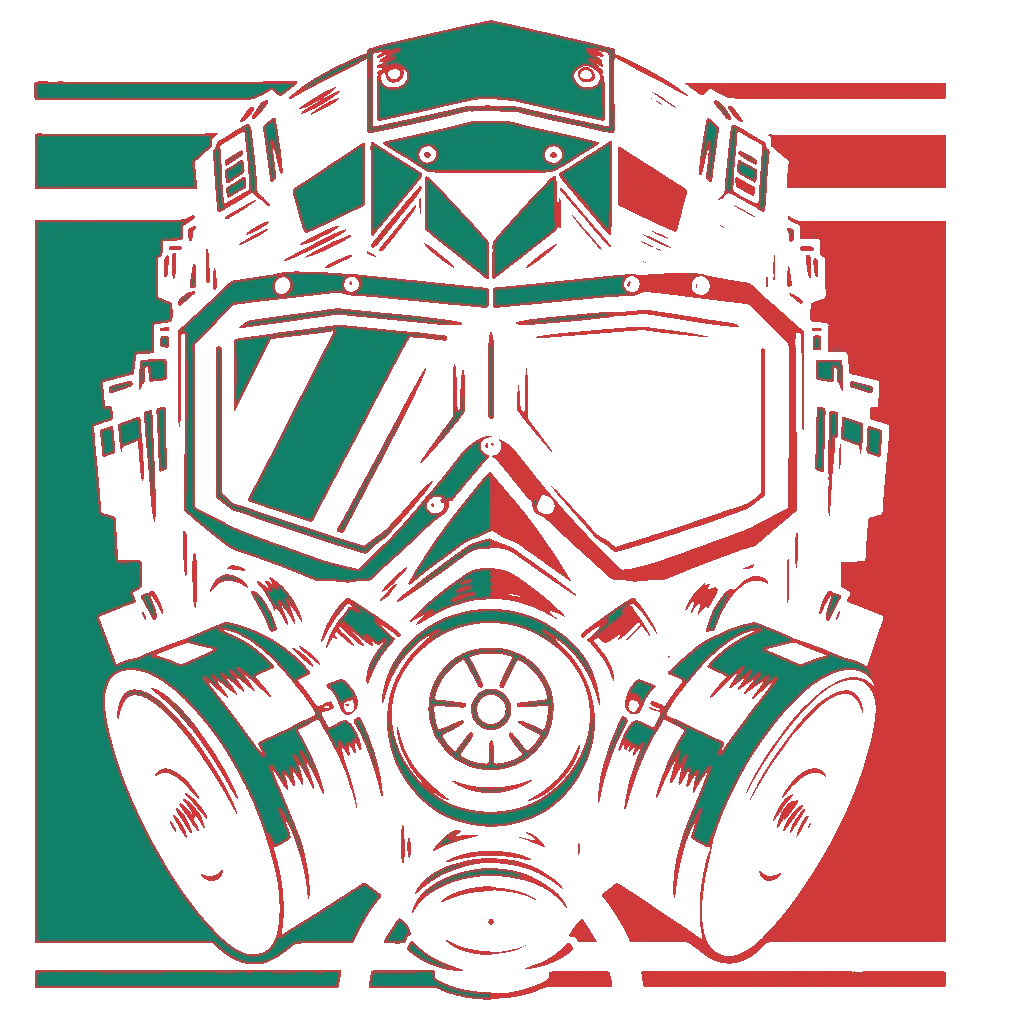 Gas Mask Illustration