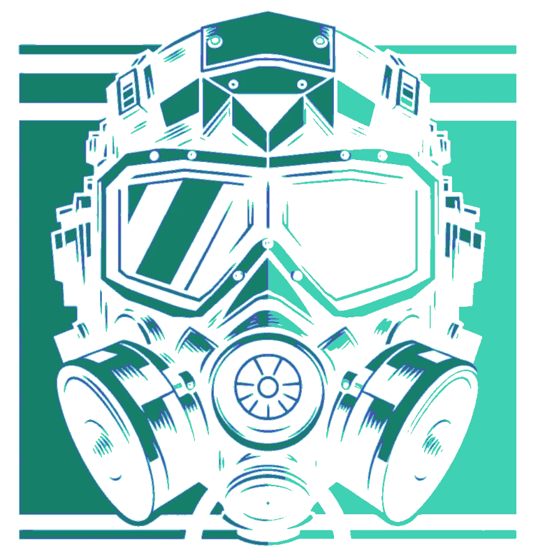 Gas Mask Illustration