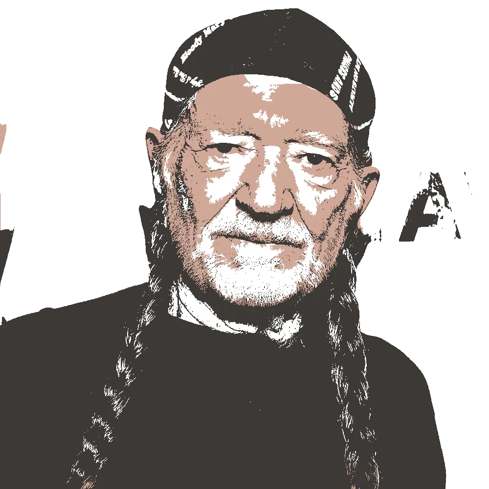 Willie Nelson Portrait