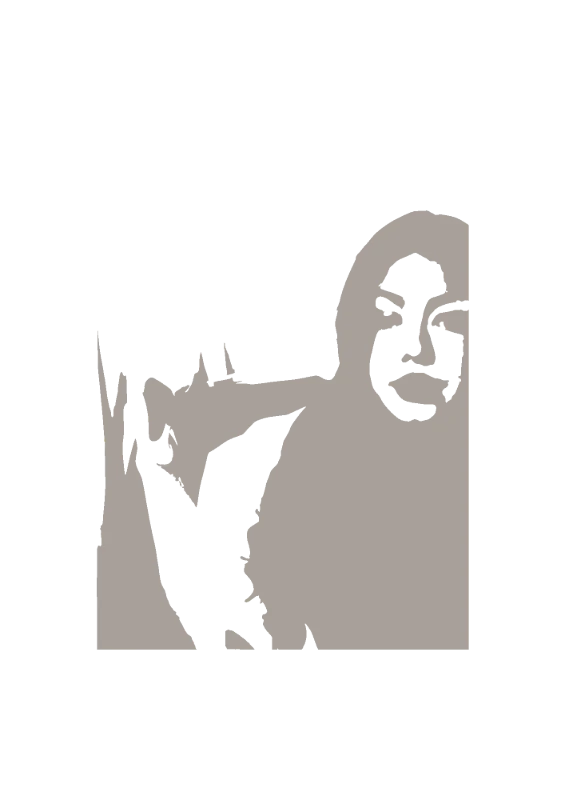 Monochrome Woman Portrait