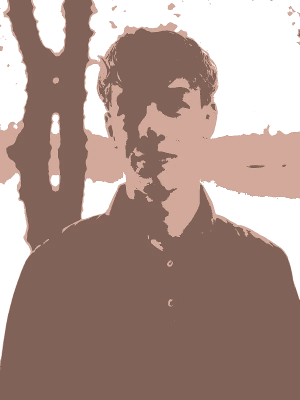 Sunset Portrait - stencil-maker-online stencil