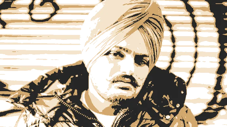 Sidhu Moosewala Portrait