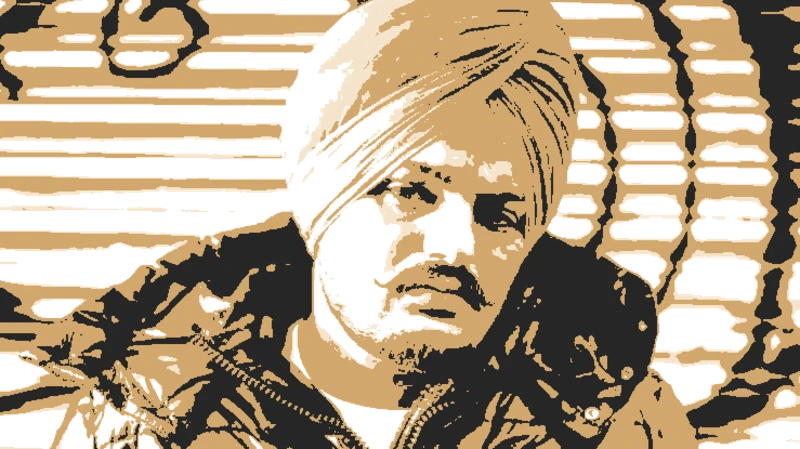Sidhu Moosewala Portrait