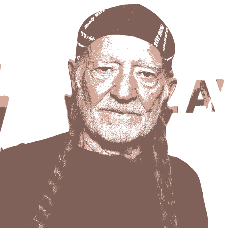 Willie Nelson Portrait