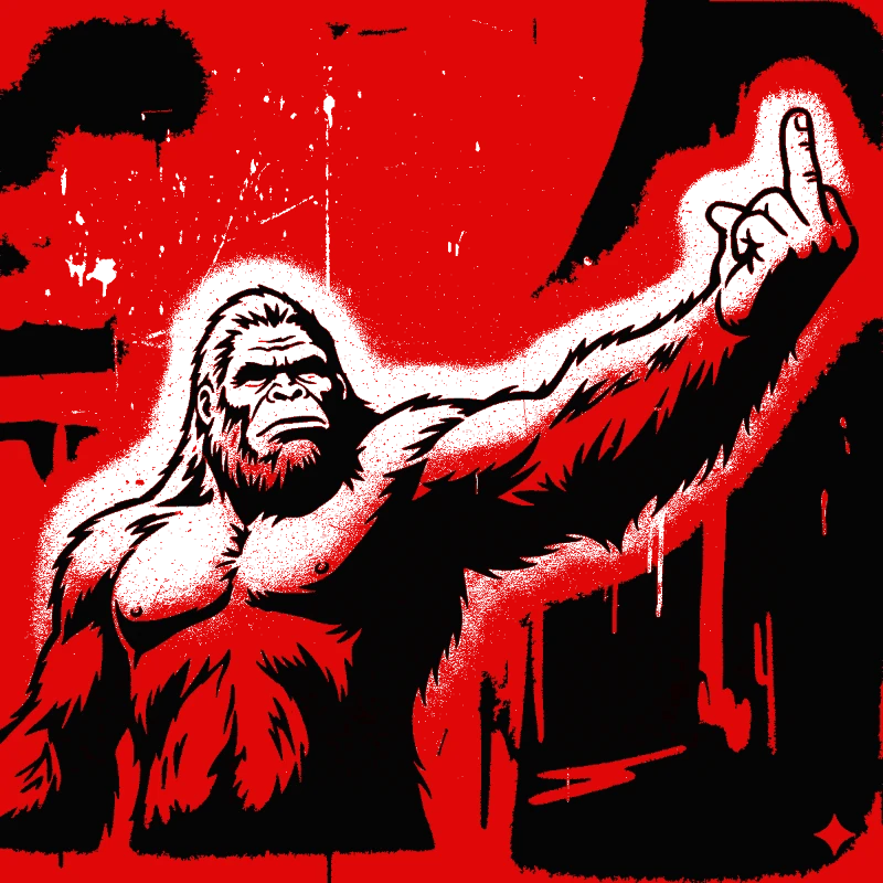 Sassy Sasquatch Artwork