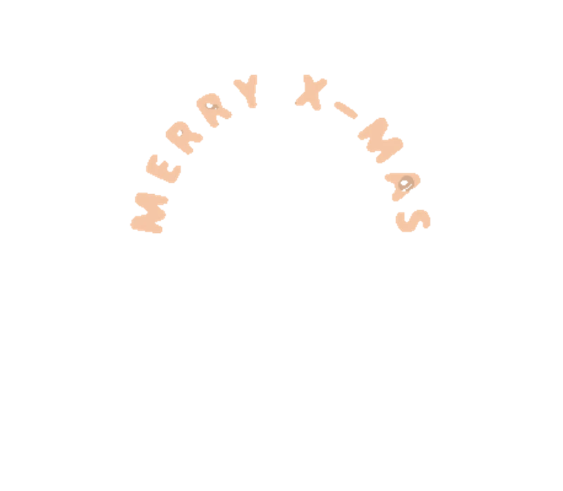 Merry X-Mas Typography - christmas-stencil-maker stencil