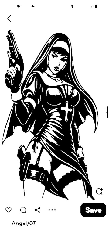 Skulls & Dark Art stencil example