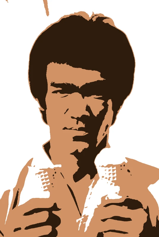 Bruce Lee with Ice Cream