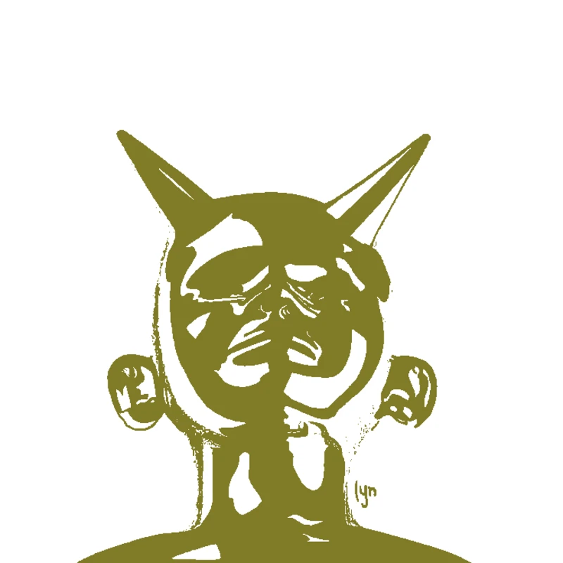 J. Cole Devil Horns Art - creador-de-stencil-de-grafiti stencil