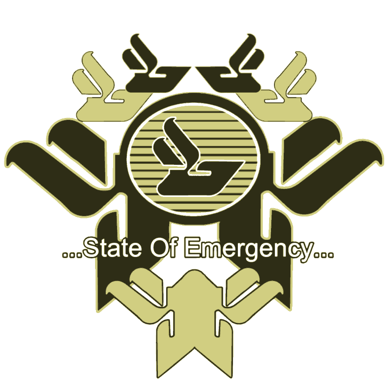 State Of Emergency Logo - wall-art-stencil-maker stencil