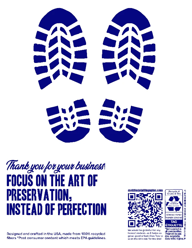 Boot Prints - dxf-stencil-maker stencil