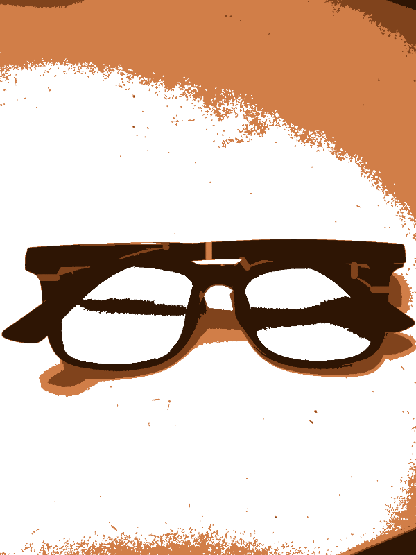 Orange Lens Glasses