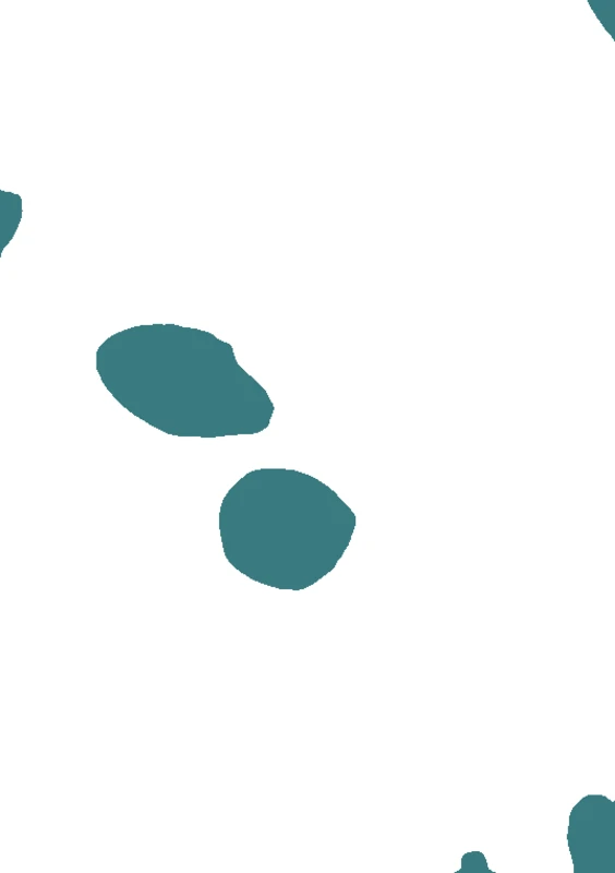 Abstract Blue Shapes - abstract-stencil-maker stencil