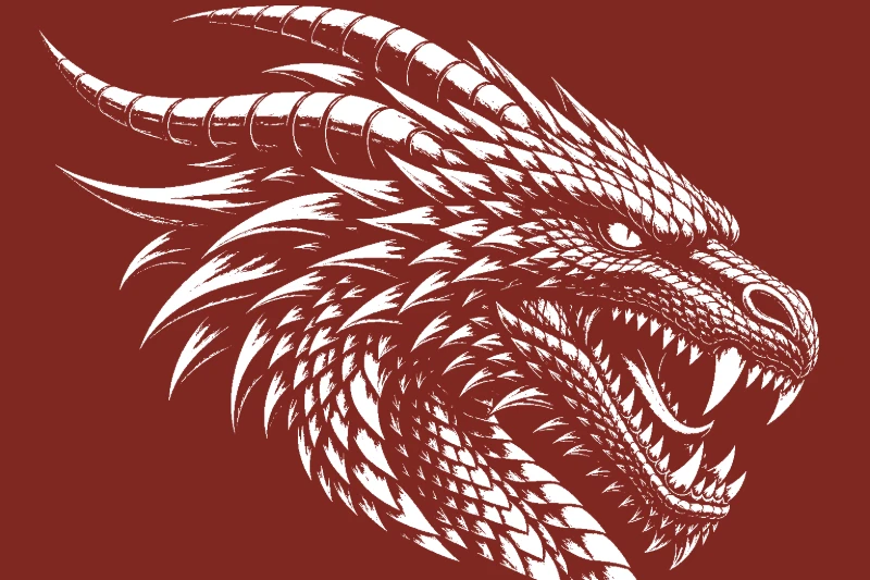Fierce Dragon Head