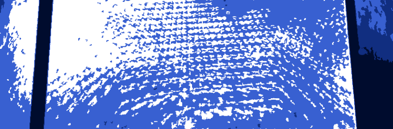 Blue LED Screen Texture - circuit-stencil-maker stencil