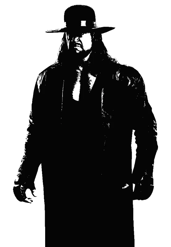 The Undertaker Portrait - ufc-stencil-maker stencil