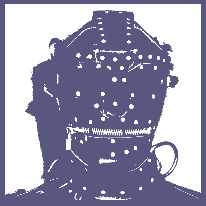 Gimp Mask Portrait - halloween-stencil-maker stencil