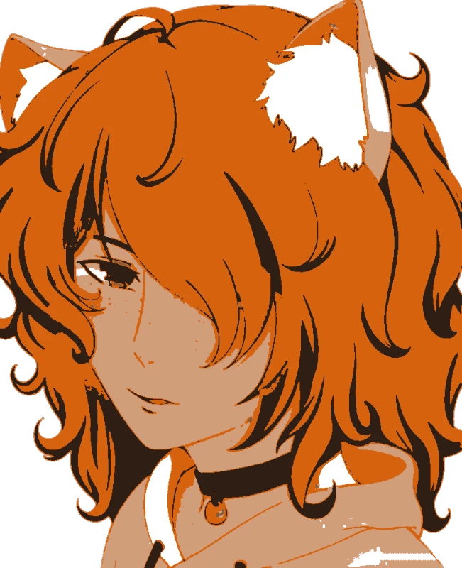 Anime Cat Boy Portrait