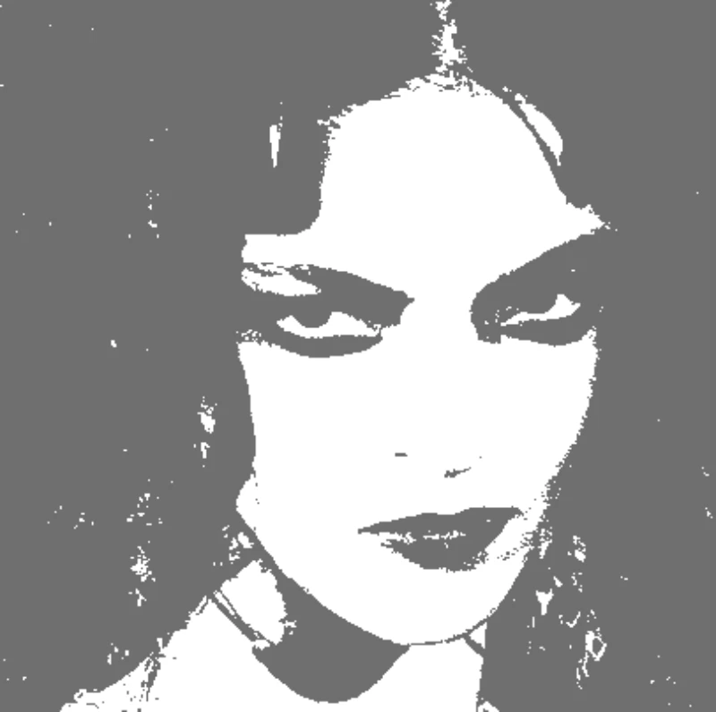 Theda Bara Portrait - celebrity-stencil-maker stencil