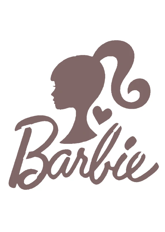 Barbie Silhouette Logo - christmas-stencil-maker stencil