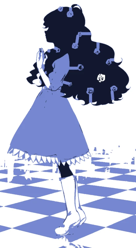 Blue Rose Silhouette - creatore-stencil-cricut stencil