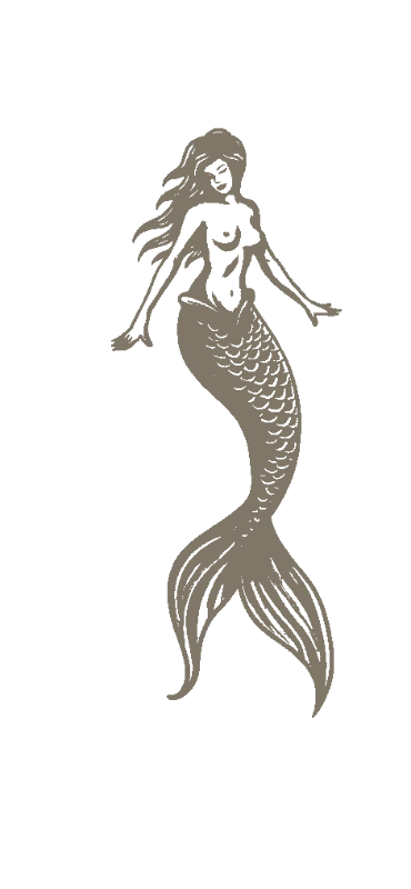 Classic Mermaid Tattoo