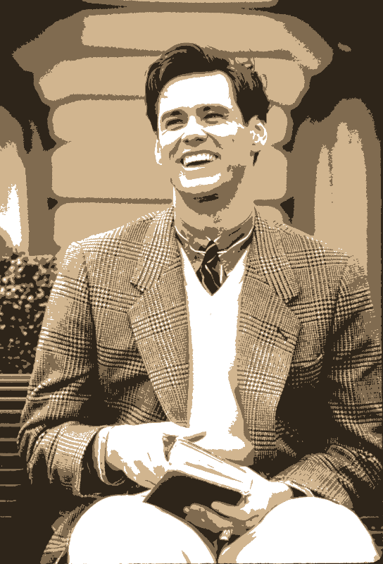 Jim Carrey Portrait - celebrity-stencil-maker stencil