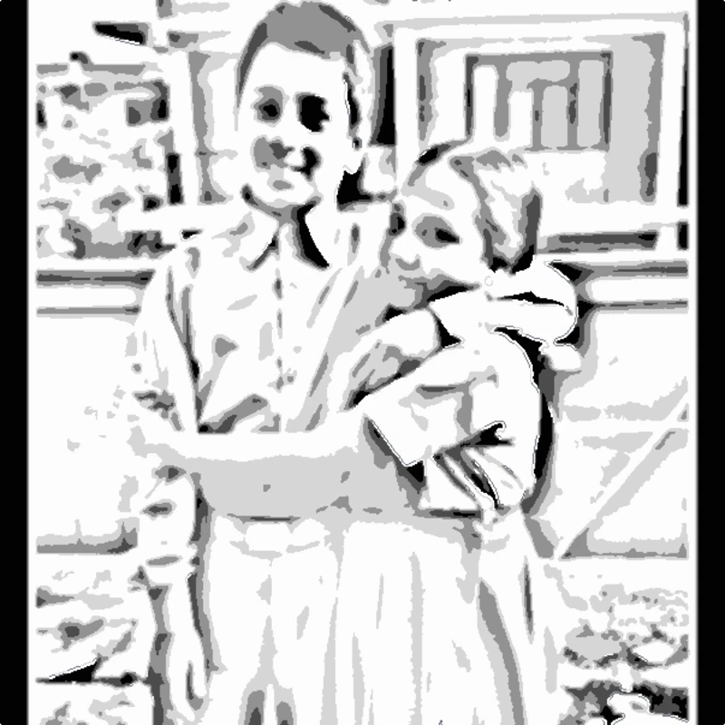 Children Hugging Portrait