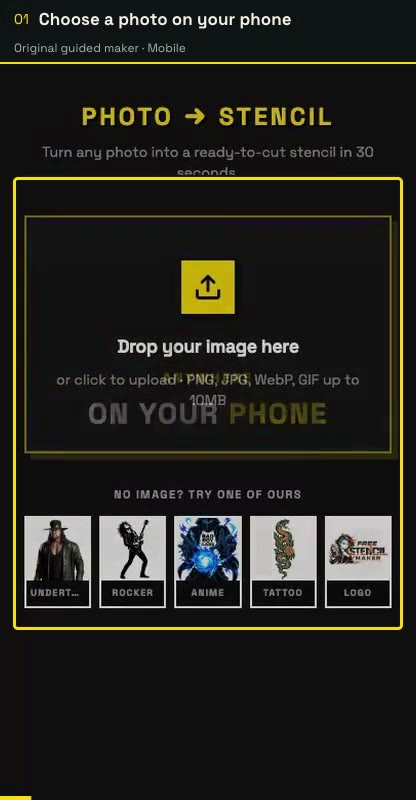 How to Make a Stencil on Your Phone